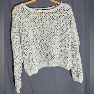 moon&madison mint green knit sweater